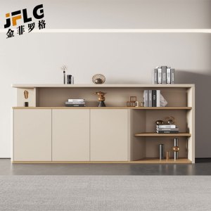 金菲罗格茶水办公柜子隔断储物柜矮柜置物柜 180*100*40cm