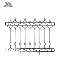 安虎 铁艺护栏 1.2米高A款 米