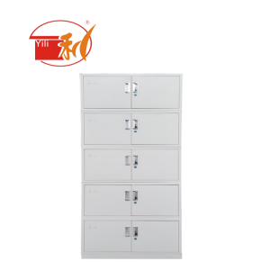 一利五层文件柜YL-W036/850mm*360mm*2075mm组