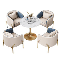 景福达沙发四人位+圆桌套