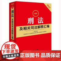 2025最新刑法及相关司法解释汇编 第四版 A5开本 法律出版社 zk
