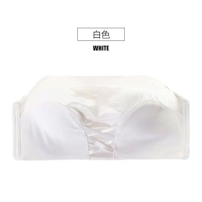 HLCOMAN无肩带防走光裹胸式文胸聚拢加厚小胸罩抹胸隐形防滑上托内衣女夏抹胸