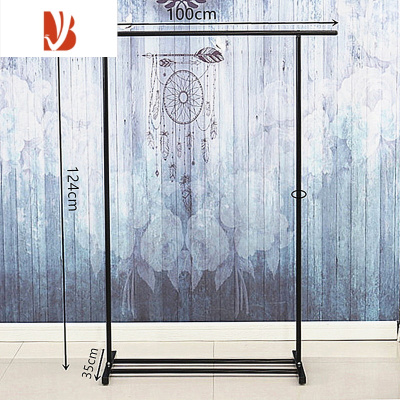 三维工匠晾衣架落地家用学生宿舍折叠卧室内晒挂架子阳台置物简易凉衣服杆