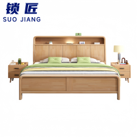 锁匠 简约实木床