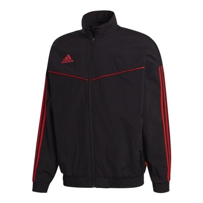 阿迪达斯(adidas)男士创造者足球梭织立领运动茄克CW7455