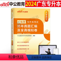 广东版[大学语文]真题+模拟 [正版]中公2024年专升本复习资料高等数学大学语文英语计算机高数必刷2000题真题库试卷