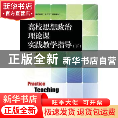 正版 高校思想政治理论课实践教学指导:下 谢连生主编 人民邮电