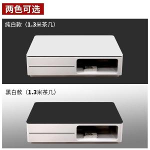 森美人大理石电视柜茶几组合套装现代简约小户型地柜客厅家具影视柜墙柜