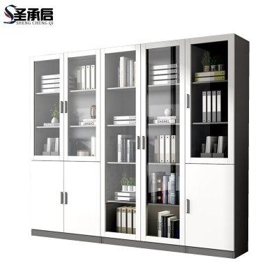 圣承启 落地书柜 组合台