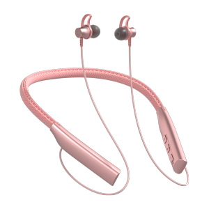 游蝶 蓝牙耳机YX-706挂脖式无线耳机跑步运动防汗颈挂式支持快充 皮革项圈200小时超长待机