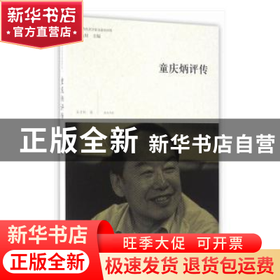 正版 童庆炳评传 吴子林著 黄山书社 9787546153933 书籍