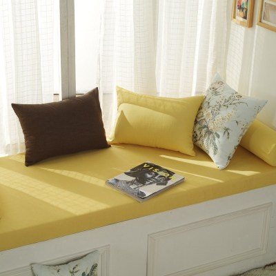 家柏饰(CORATED)高密度海绵飘窗垫窗台垫定做沙发垫北欧阳台垫榻榻米可机卡座 14号色 15cm飘窗垫