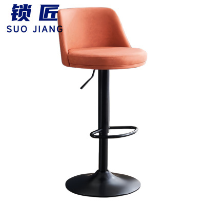 锁匠 高脚椅 橙色 把