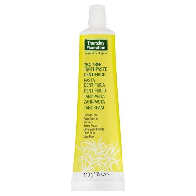 Thursday Plantation 星期四农庄 茶树牙膏 110g 1支装 清新口气天然无氟不含氟化物 澳洲进口