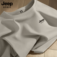 JEEP SPIRIT吉普 短袖t恤男2025新款上衣宽松休闲简约纯棉男半袖