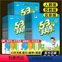 [江苏3册]语文人教+数学苏教+英语译林 六年级上 [正版]江苏2024春53天天练一二年级三年级四五六年级上册下册全套