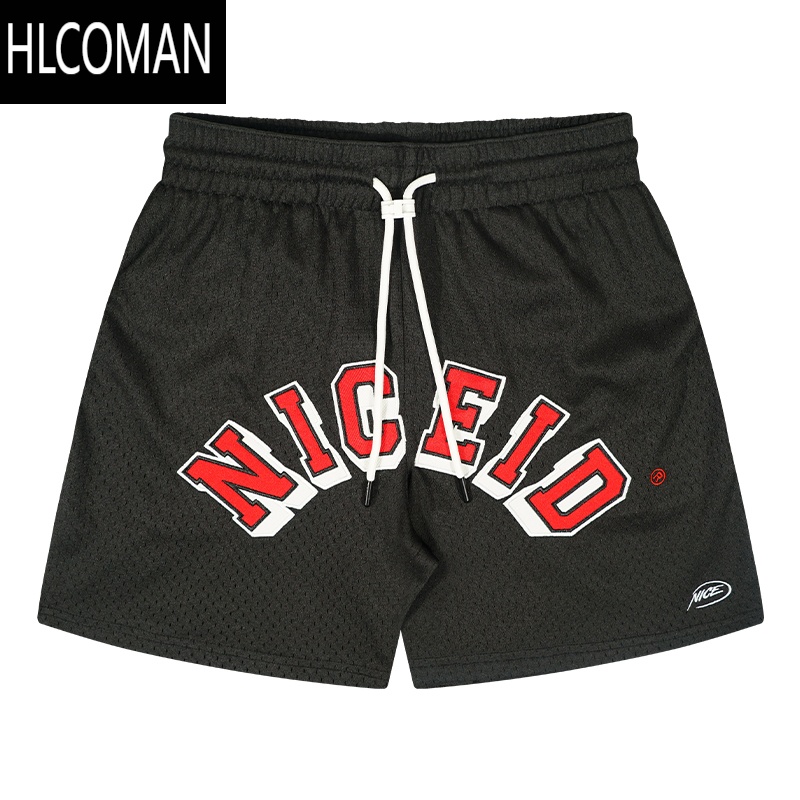 HLCOMANNID 美式篮球短裤 男生女四分运动健身裤休闲裤训练跑裤4分裤