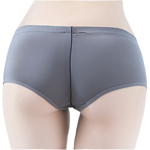 欲之诱惑 透明情趣内裤 sm激情裤头 女性感情趣内衣 开档露臀拉链内裤 三角包臀低腰免脱裤头挑逗 丝光灰 默认尺寸 丝光灰 默认尺寸