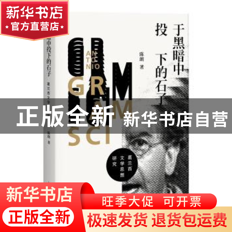 正版 于黑暗中投下的石子:葛兰西文学思想研究 陈朗著 上海人民出