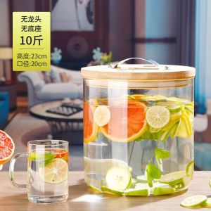 维诺亚青梅泡酒耐高温玻璃瓶家用龙头密封加厚专用容器密封葡萄酒罐子