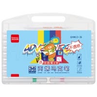 齐心 BXMK13-36 丙烯马克笔 赠勾线笔2支 36色/套