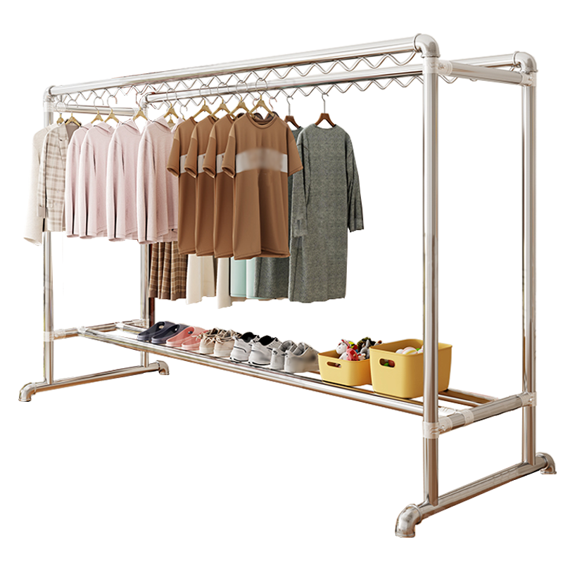 彭梵家用双杆晾衣架