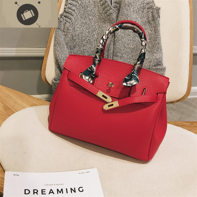 欧美大气时尚女士包包2020新款潮韩版百搭斜挎包气质手提包凯莉包艾狄伊娃手提包