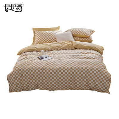 伊伊爱 纯棉加密四件套