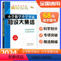 数学[知识大集结] 小学通用 [正版]2024版小升初知识大集结小学数学升学夺冠基础重点知识大全通用版 小学生毕业升学系