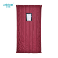 天空桥 棉门帘 MML-154酒红色30*45cm三层棉 平方米