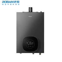 老板(Robam)零冷水/恒温燃气热水器天然气低压启动水气双调抗风家用强排式16L [零冷水小云朵]HT520A
