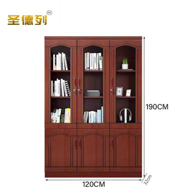 圣德列文件柜木质档案资料柜L-8 1200*320*1900mm