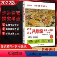 [正版]2022版走进名著探究考点八年级必读+选读全一册初二8年级语文上下册课外阅读名著真题红星照耀中国昆虫记傅雷家书