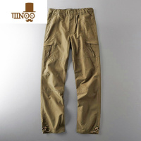 YANXU冲锋裤男户外防水男款裤子战术男裤防风工装裤男装男士运动登山裤