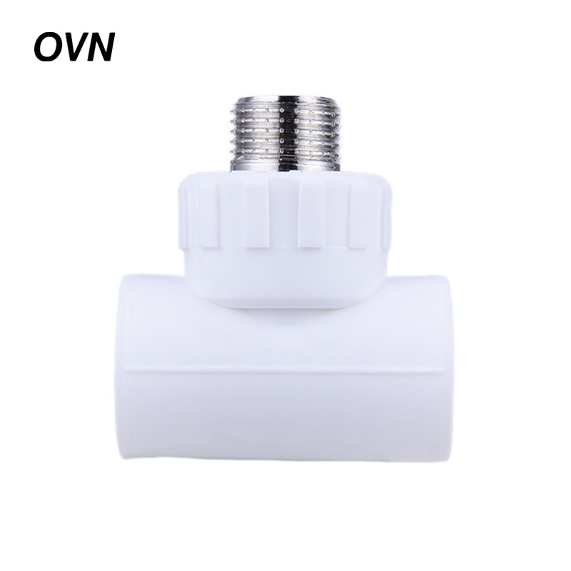 OVN PPR外丝三通外牙三通 20ppr×4分(1/2) 个