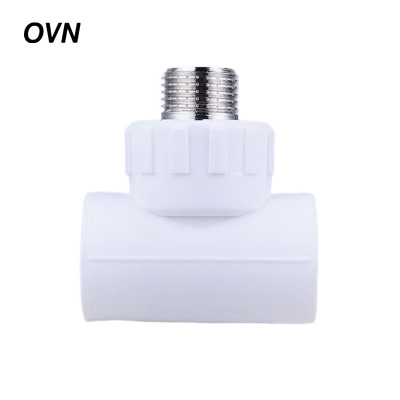 OVN PPR外丝三通外牙三通 20ppr×4分(1/2) 个