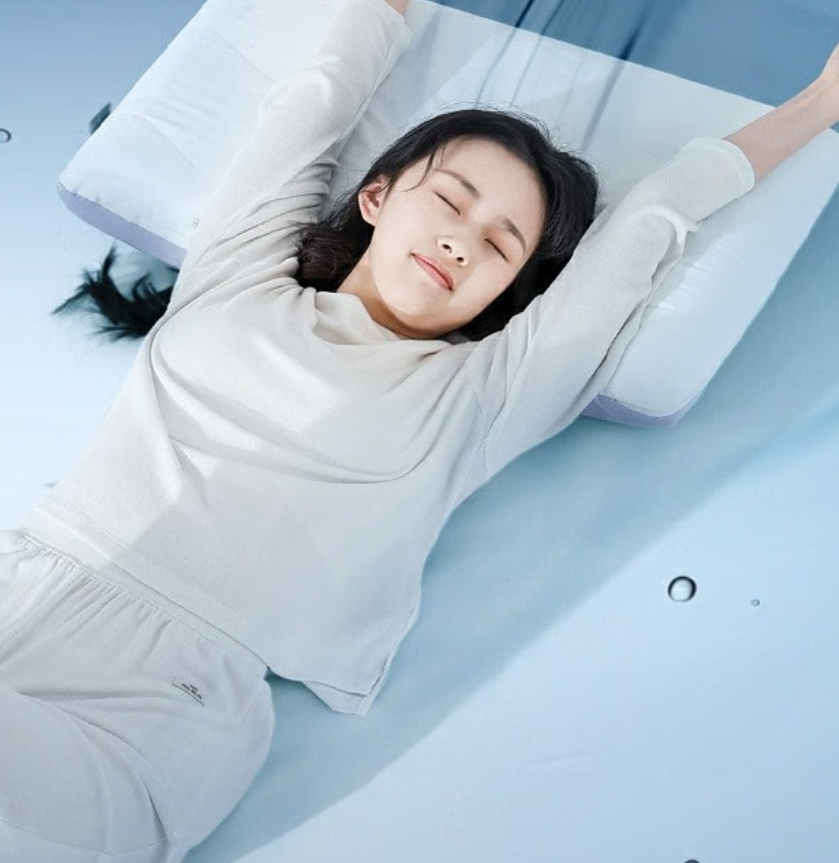 水星家纺 枕头 深睡记忆护颈枕颈椎枕记忆棉枕芯A类深度睡觉专用枕