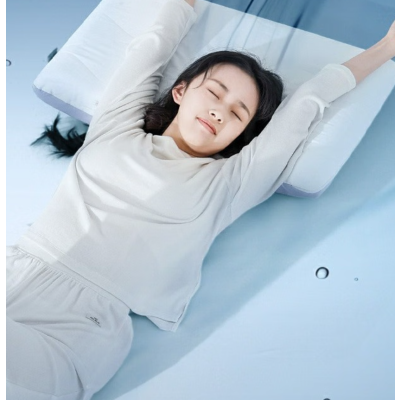 水星家纺 枕头 深睡记忆护颈枕颈椎枕记忆棉枕芯A类深度睡觉专用枕