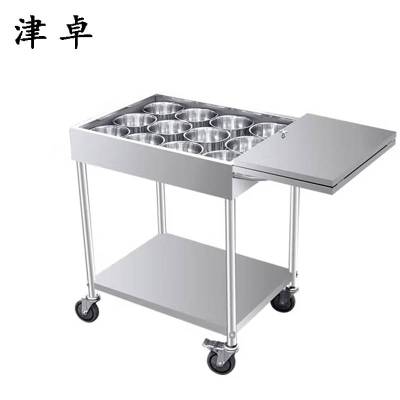 津卓 不锈钢调料车 DMG-TLC 台