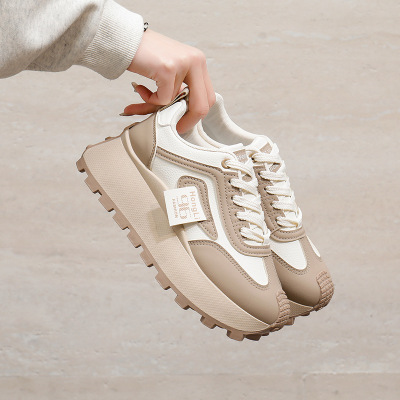 ins韩版网面老爹鞋女秋季新款透气女鞋休闲鞋_2