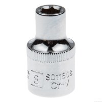 钢盾(SHEFFIELD) S011627 12.5mm系列公制6角标准套筒27mm[家用]