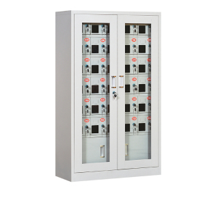 慧采云 钢制30门手机存放柜电子设备对讲机管理柜手机保管箱存放箱手机寄存柜