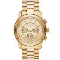 Michael Kors 金tone不锈钢计时码表腕表mm男女通用都市潮流防水