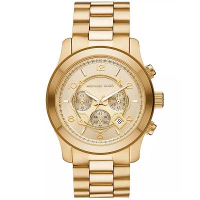 Michael Kors 金tone不锈钢计时码表腕表mm男女通用都市潮流防水