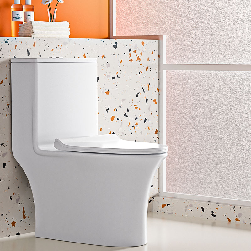 欧德宝虹吸式抽水马桶小户型防溅坐厕座便普通坐便器