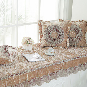 汐岩飘窗垫欧式窗台垫卧室落地飘窗垫四季通用阳台垫榻榻米垫飘窗装饰