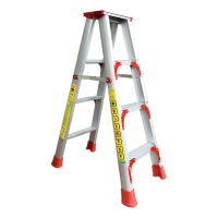 臻远 ZY4060610铝合金人字梯家用折叠梯双面扶梯加厚四步梯1.2米