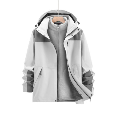 健訫奕天三合一加绒冲锋衣JXYT-8610