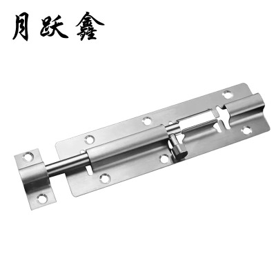 月跃鑫 不锈钢插销 4寸折边加厚款配螺丝201 个