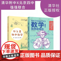 什么是初中数学+什么是初中物理 张虎岗 清华大学出版社 初中物理学霸笔记知识一本全 初中的知识框架知识点速记北京四中物理
